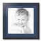 ArtToFrames 18x18" Matted Picture Frame with 14x14" Single Mat Photo Opening Framed in 1.25" Black and 2" Mat (FWM-4083-18x18)